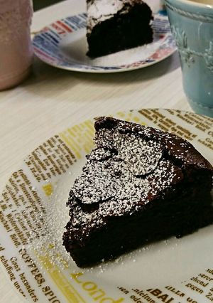 フォンダンショコラ風チョコケーキ-レシピのメイン写真