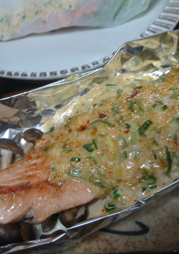 鮭のネギマヨ醤油焼き-レシピのメイン写真