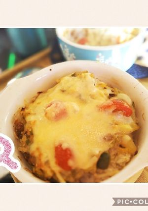 ホワイソースから作る納豆ドリア 2 !-レシピのメイン写真
