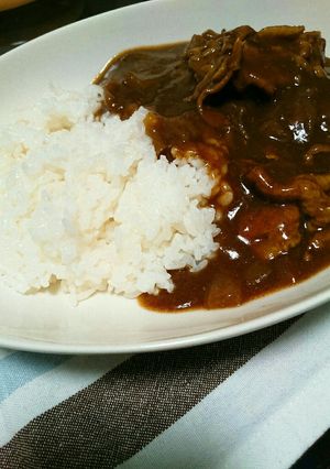 我が家のハヤシライス◎市販のルー使用♡﻿-レシピのメイン写真