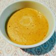 リンゴが入った醤油ドレッシング