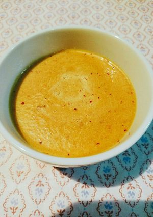 リンゴが入った醤油ドレッシング-レシピのメイン写真
