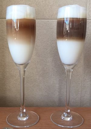 オシャレなアイスカフェラテ-レシピのメイン写真