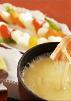 チーズフォンデュ-レシピのメイン写真