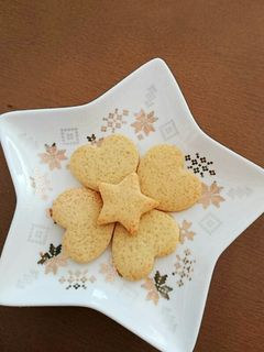 型抜きクッキーʕ•̫͡•ʔ-レシピのメイン写真