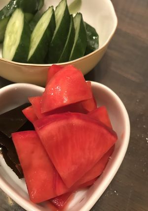 簡単！鮮やか赤カブ甘酢漬け-レシピのメイン写真