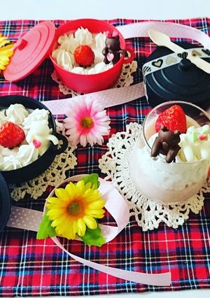 【バレンタイン】ストロベリーチョコムース-レシピのメイン写真