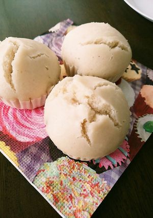 ほんわり！酒粕香る～　酒粕蒸しパン-レシピのメイン写真