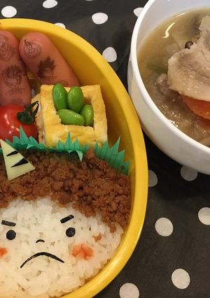 節分 鬼のキャラ弁-レシピのメイン写真