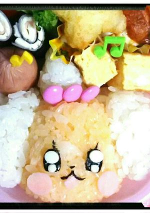 キャラ弁☆プリキュアのペコリン-レシピのメイン写真