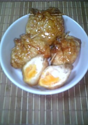 きんちゃく卵甘辛煮-レシピのメイン写真