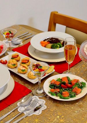 クリスマスディナー 2015 覚書-レシピのメイン写真