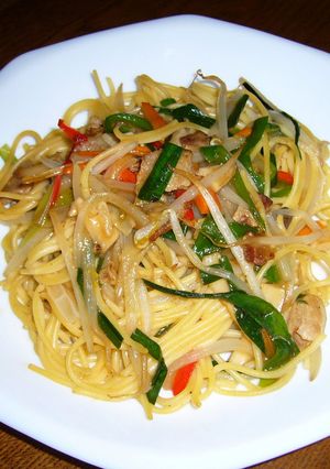 焼き塩パスタ-レシピのメイン写真