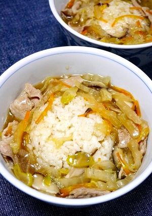 簡単！和風中華丼(柚子胡椒風味)-レシピのメイン写真