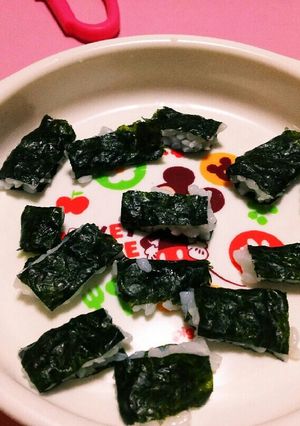 離乳食 おにぎらず-レシピのメイン写真