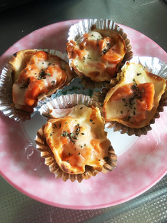 餃子の皮でピザ風☆-レシピのメイン写真