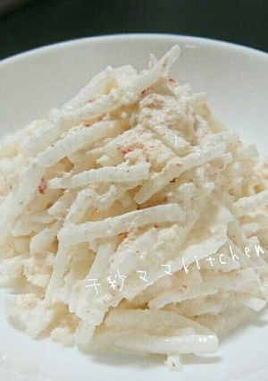 カニ缶で簡単大根マヨサラダ！！-レシピのメイン写真