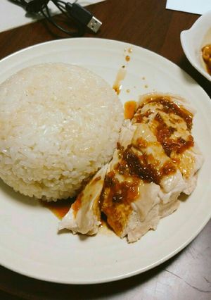 自己流 海南鶏飯-レシピのメイン写真