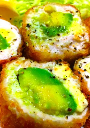 とろ〜りチーズとアボカドのささみ巻き-レシピのメイン写真