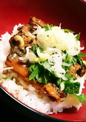 缶詰さんま蒲焼丼-レシピのメイン写真