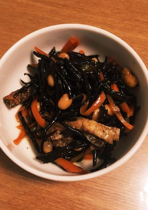 簡単豆入りひじき-レシピのメイン写真