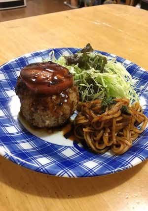 チーズinハンバーグ☆グルテンフリー-レシピのメイン写真