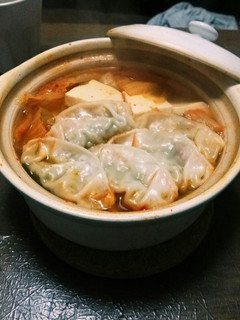 鍋のもと不要♡簡単餃子キムチ鍋♡-レシピのメイン写真