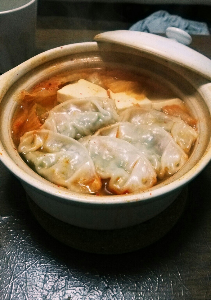 鍋のもと不要♡簡単餃子キムチ鍋♡-レシピのメイン写真