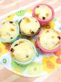 HMで♪簡単♡チョコチップリン蒸しぱん♡