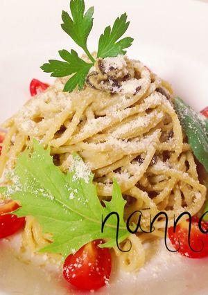 塩昆布が決め手☆子供大好きアボカドパスタ-レシピのメイン写真