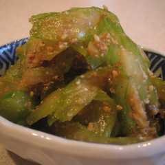 รูปของ セロリの箸休め