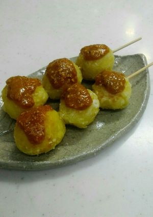 ★じゃがいもボールのごま味噌だれ★-レシピのメイン写真