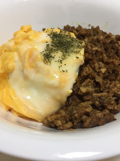 オムキーマカレー 簡単 カレーのルー-レシピのメイン写真