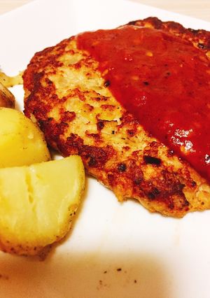 材料入れて混ぜるだけ 豆腐ハンバーグ-レシピのメイン写真