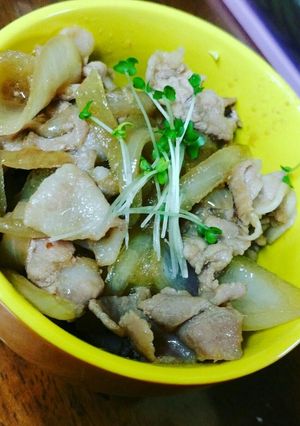 重すぎない豚丼 ♪-レシピのメイン写真