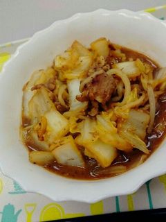 豚肉と白菜の味噌炒め-レシピのメイン写真