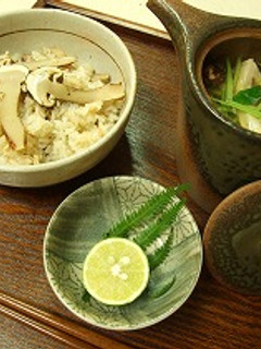 松茸ご飯&土瓶蒸し♪-レシピのメイン写真