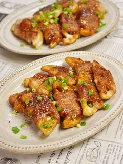 かば焼きダレで味付け!れんこんの豚肉巻き-レシピのメイン写真