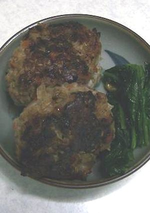 大雑把ハンバーグ（お弁当用）-レシピのメイン写真
