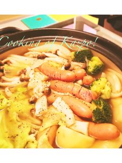 超簡単ポトフ鍋からのトマトクリームパスタ-レシピのメイン写真