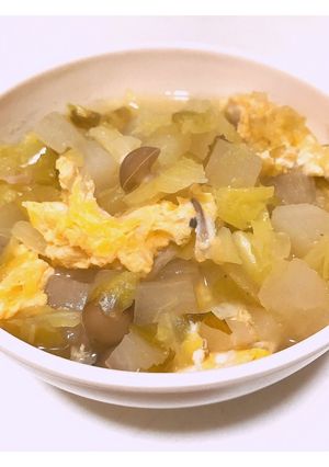 胃に優しい大根とキャベツのコンソメスープ-レシピのメイン写真