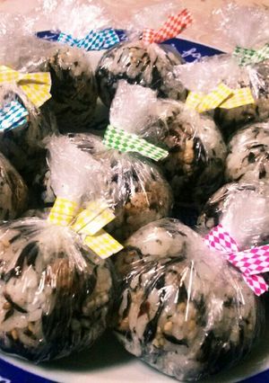 もちもち♪ひじきのおにぎり(*^^*)-レシピのメイン写真