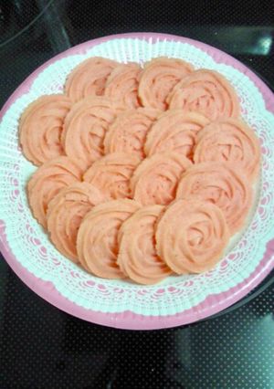 バラのクッキー-レシピのメイン写真