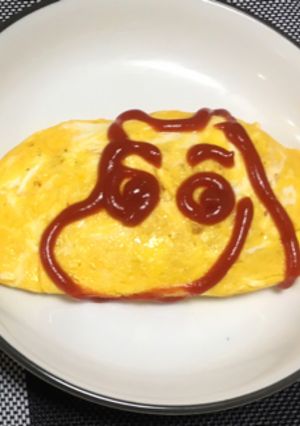 普通のオムライス-レシピのメイン写真