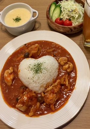 バレンタインディナー-レシピのメイン写真