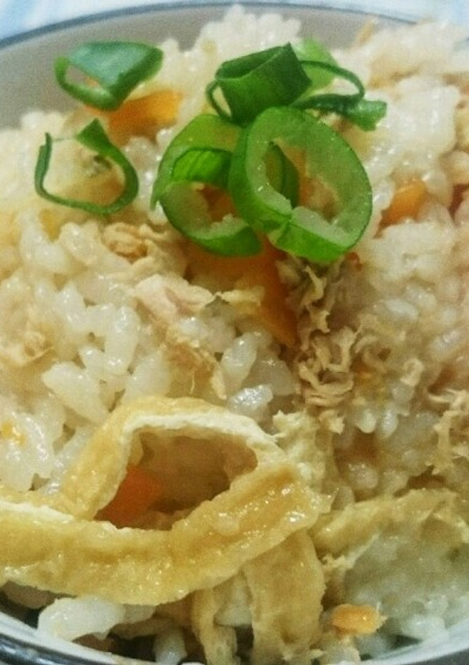 ゆず胡椒風味の人参とツナの炊き込みご飯-レシピのメイン写真