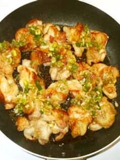 鶏もも肉の薬味ソース焼き♪簡単な照り焼き-レシピのメイン写真