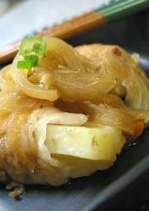 豚肉のじゃが芋巻き・味ポンで味付け-レシピのメイン写真