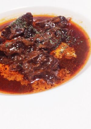 牛ほほ肉の赤ワイン煮込み♪-レシピのメイン写真