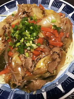 余った具材で!あんかけ焼きそば-レシピのメイン写真